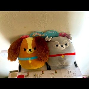 Lady and the tramp squishmallow set!